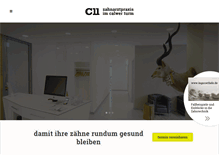 Tablet Screenshot of praxis-im-calwerturm.de